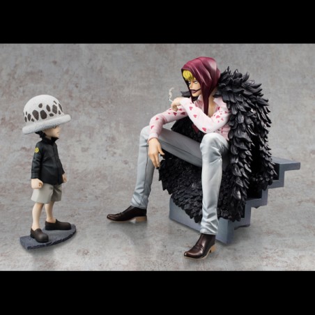 ONE PIECE P.O.P. LIMITED CORAZON AND LAW STATUE FIGURE