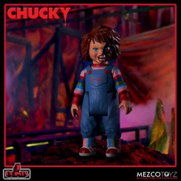 MEZCO TOYS CHUCKY FIGURES DELUXE BOX SET 5 POINTS ACTION FIGURE
