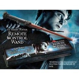 HARRY POTTER REMOTE CONTROL BACCHETTA ILLUMINABILE WAND REPLICA NOBLE COLLECTIONS