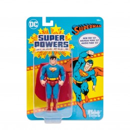 DC SUPER POWERS SUPERMAN ACTION FIGURE MC FARLANE