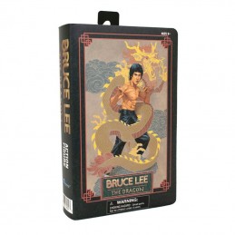 DIAMOND SELECT BRUCE LEE THE DRAGON VHS FIGURE BOX SDCC 2022 ACTION FIGURE