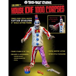 TRICK OR TREAT STUDIOS HOUSE OF 1000 CORPSES CAPTAIN SPAULDING ACTION FIGURE