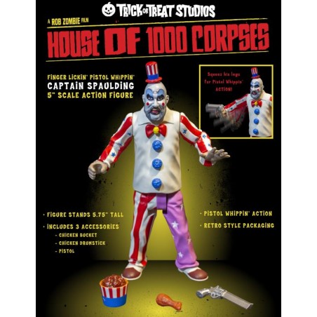 HOUSE OF 1000 CORPSES CAPTAIN SPAULDING ACTION FIGURE