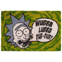 RICK AND MORTY WUBBA LUBBA DOORMAT ZERBINO 40X60CM GRUPO ERIK