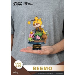 D-STAGE LEAGUE OF LEGENDS BEEMO AND BZZZIGGS SET STATUA FIGURE DIORAMA BEAST KINGDOM