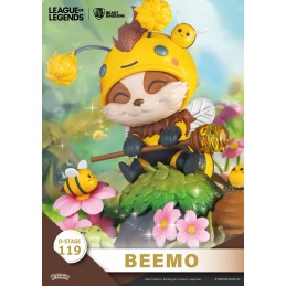 BEAST KINGDOM D-STAGE LEAGUE OF LEGENDS BEEMO AND BZZZIGGS SET STATUE FIGURE DIORAMA