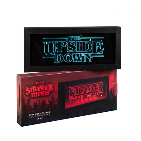 STRANGER THINGS THE UPSIDE DOWN FRONT BACK LIGHT LAMPADA FRONTE RETRO