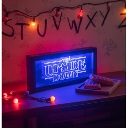 STRANGER THINGS THE UPSIDE DOWN FRONT BACK LIGHT LAMPADA FRONTE RETRO PALADONE PRODUCTS