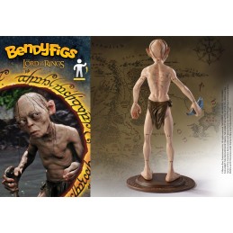 NOBLE COLLECTIONS THE LORD OF THE RINGS BENDYFIGS GOLLUM ACTION FIGURE