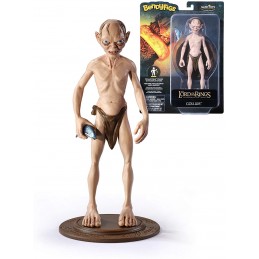 NOBLE COLLECTIONS THE LORD OF THE RINGS BENDYFIGS GOLLUM ACTION FIGURE
