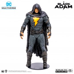 DC MULTIVERSE BLACK ADAM WITH CLOACK ACTION FIGURE MC FARLANE