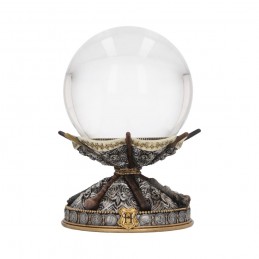 NEMESIS NOW HARRY POTTER WAND CRYSTAL BALL AND HOLDER REPLICA