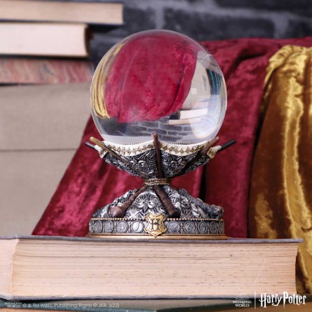 HARRY POTTER WAND CRYSTAL BALL AND HOLDER REPLICA