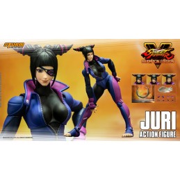 STREET FIGHTER V JURI HAN 1/12 ACTION FIGURE STORM COLLECTIBLES