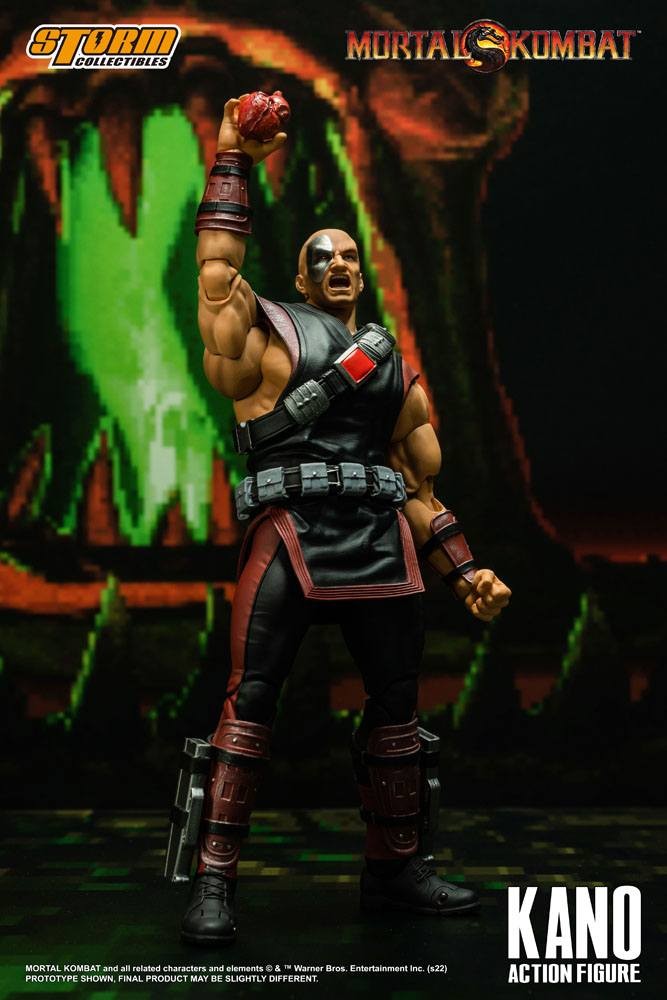 BUY MORTAL KOMBAT KANO 1/12 ACTION FIGURE STORM COLLECTIBLES