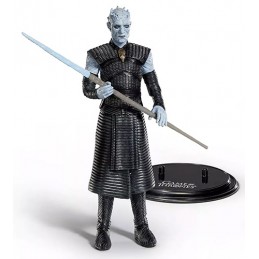 NOBLE COLLECTIONS GAME OF THRONES BENDYFIGS NIGHT KING ACTION FIGURE