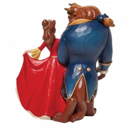 ENESCO BEAUTY AND THE BEAST ENCHANTED CHRISTMAS STATUE FIGURE