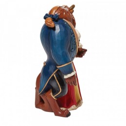 ENESCO BEAUTY AND THE BEAST ENCHANTED CHRISTMAS STATUE FIGURE