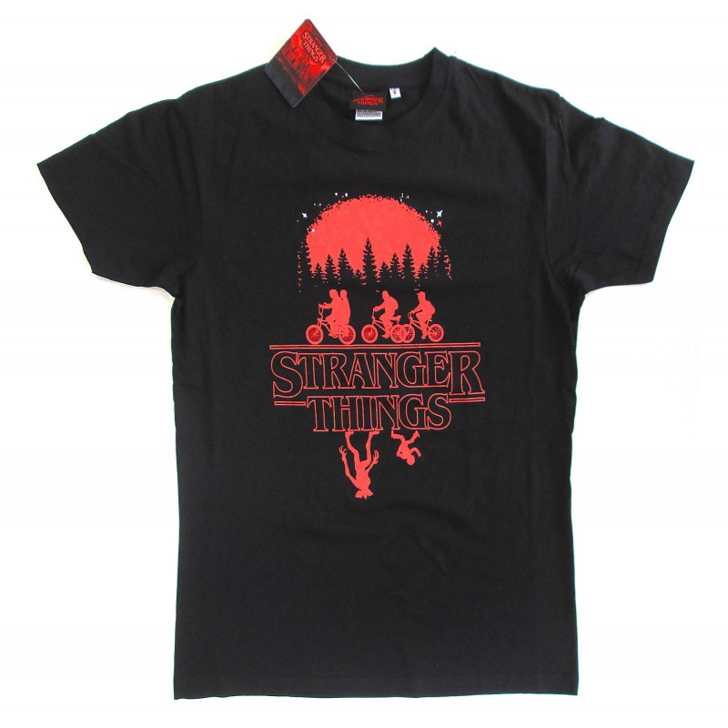 MAGLIA T SHIRT STRANGER THINGS SOTTOSOPRA TAGLIA XXS