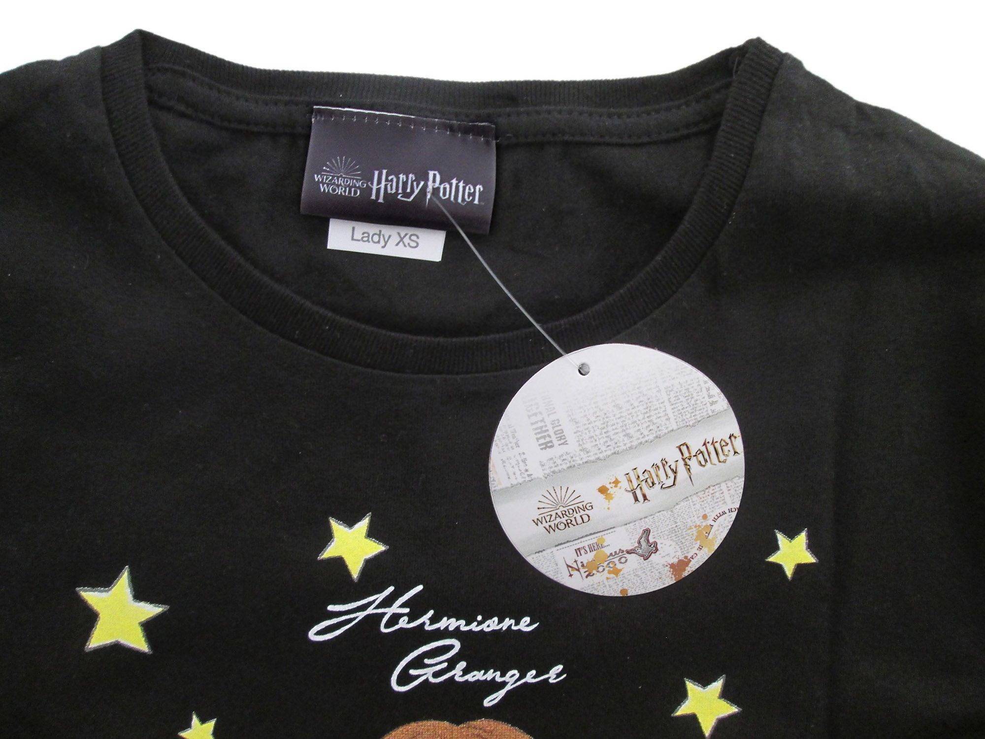 MAGLIA T SHIRT DONNA HARRY POTTER GRIGIA TAGLIA MEDIUM