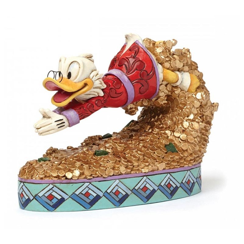 ENESCO SCROOGE MCDUCK DISNEY TRADITIONS STATUE FIGURE ENESCO SCROOGE MCDUCK DISNEY TRADITIONS STATUE FIGURE