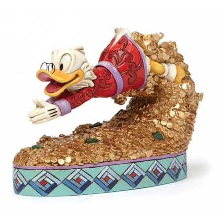 SCROOGE MCDUCK DISNEY TRADITIONS STATUE FIGURE