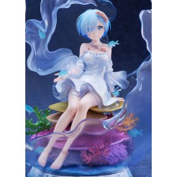 FURYU RE ZERO REM AQUA ORB 1/7 STATUE FIGURE