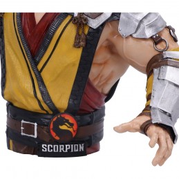 MORTAL KOMBAT SCORPION FIGURE STATUA BUSTO NEMESIS NOW