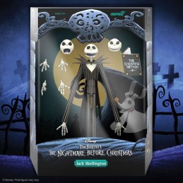 NIGHTMARE BEFORE CHRISTMAS ULTIMATES JACK SKELLINGTON ACTION FIGURE SUPER7