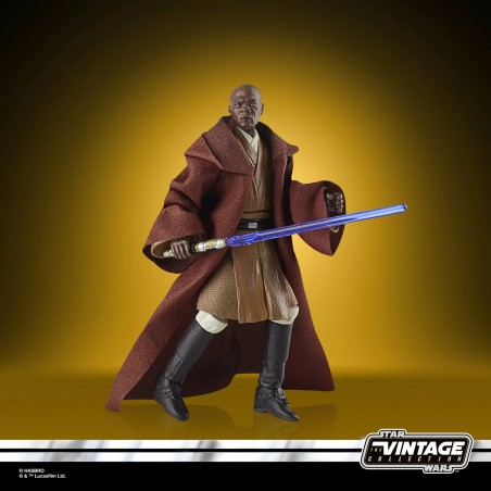 STAR WARS THE VINTAGE COLLECTION MACE WINDU ACTION FIGURE