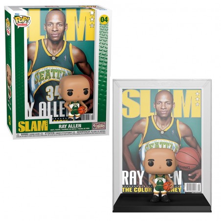 FUNKO POP! NBA MAGAZINE COVERS SLAM RAY ALLEN BOBBLE HEAD FIGURE