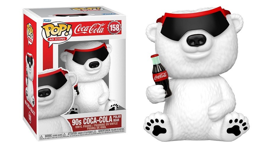 Funko Funko Pop 90s Coca Cola Polar Bear Bobble Head Figure 7373