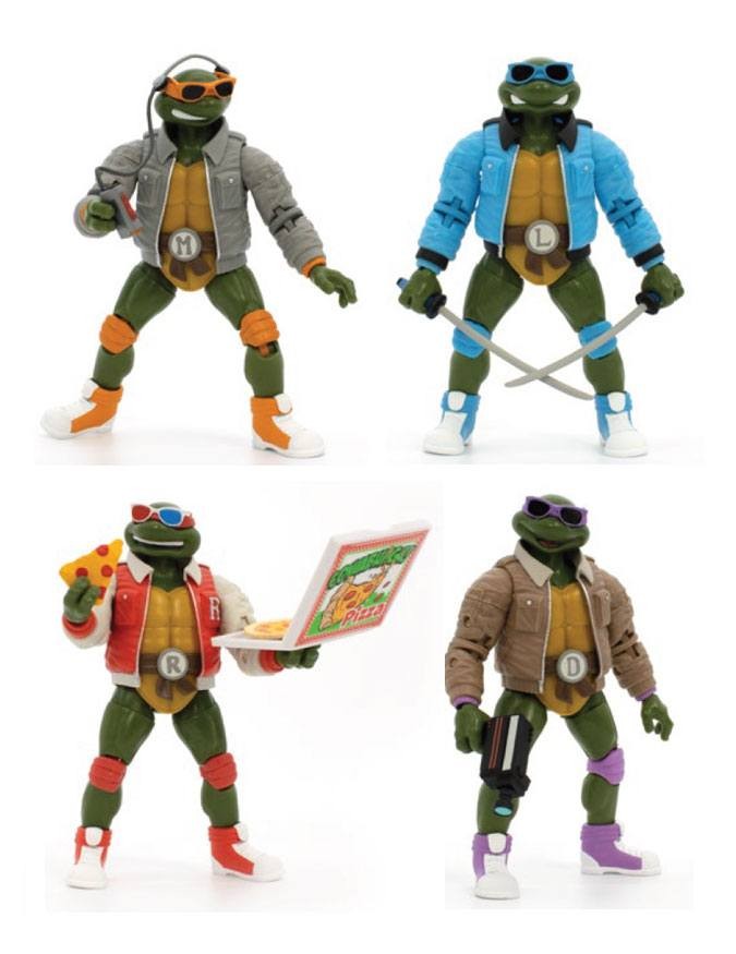 THE LOYAL SUBJECTS TEENAGE MUTANT NINJA TURTLES STREET GANG SET2 BS...