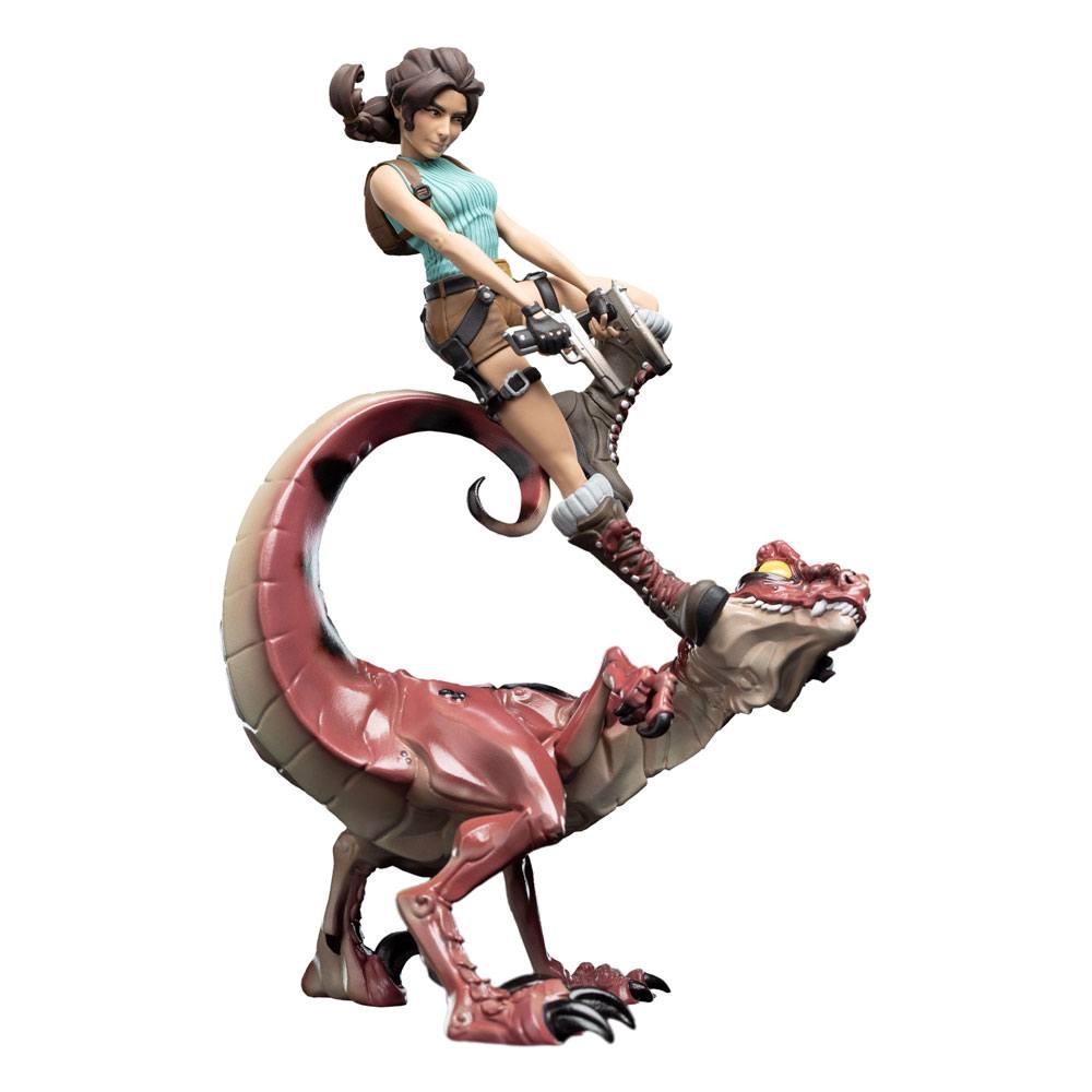 WETA TOMB RAIDER LARA CROFT AND RAPTOR MINI EPICS FIGURE