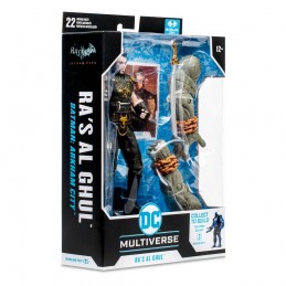 DC GAMING BATMAN ARKHAM CITY RA'S AL GHUL ACTION FIGURE MC FARLANE