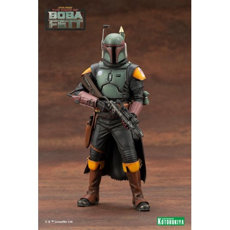 STAR WARS THE BOOK OF BOBA FETT ARTFX+ STATUA FIGURE