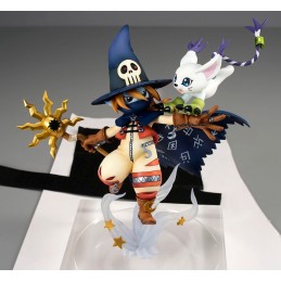 MEGAHOUSE DIGIMON ADVENTURE WIZARMON AND TAILMON G.E.M. SERIES STATUE FIGURE