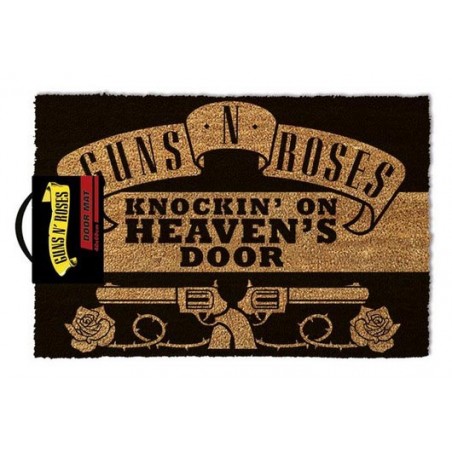 GUNS N' ROSES KNOCKIN' ON HEAVEN'S DOOR DOORMAT ZERBINO 40X60CM