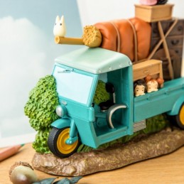 STUDIO GHIBLI MY NEIGHBOUR TOTORO THREE WHEELER DIORAMA AND CALENDAR STATUE FIGURE