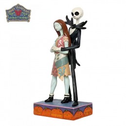 THE NIGHTMARE BEFORE CHRISTMAS SALLY E JACK DISNEY TRADITIONS STATUA FIGURE ENESCO