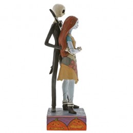 ENESCO THE NIGHTMARE BEFORE CHRISTMAS SALLY AND JACK DISNEY TRADITIONS STATUE FIGURE