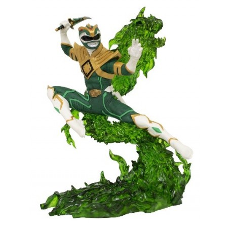 POWER RANGERS GALLERY GREEN RANGER STATUA FIGURE