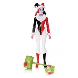 DC COLLECTIBLES DC DESIGNERS SERIES CONNER HOLIDAY HARLEY QUINN ACTION FIGURE