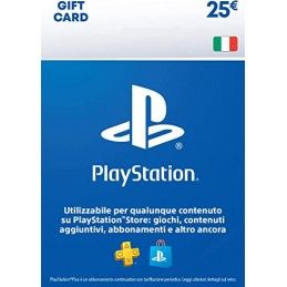SONY PLAYSTATION NETWORK CARD 25 EURO