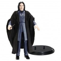 NOBLE COLLECTIONS HARRY POTTER BENDYFIGS SEVERUS SNAPE ACTION FIGURE