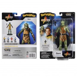 NOBLE COLLECTIONS STAR TREK BENDYFIGS GORN ACTION FIGURE
