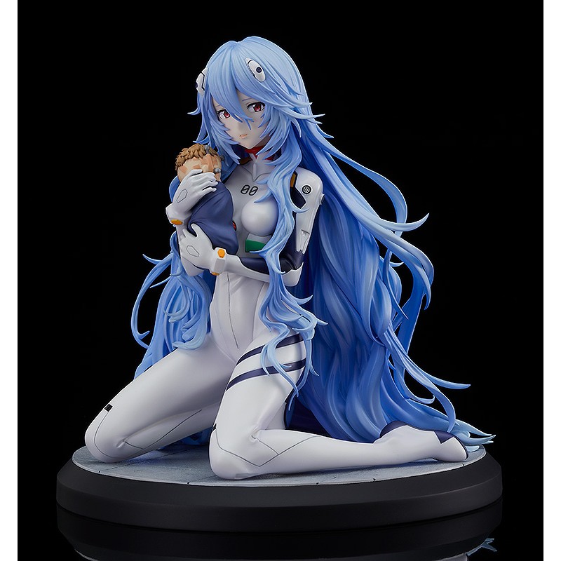 GOOD SMILE COMPANY REBUILD OF EVANGELION REI AYANAMI LONG HAIR STATUE FIGURE