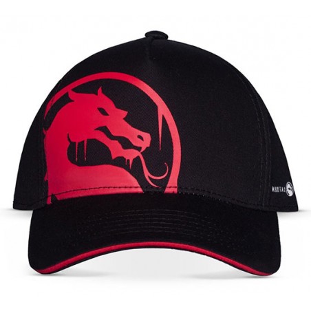 MORTAL KOMBAT LOGO BASEBALL CAP