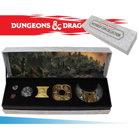 DUNGEONS AND DRAGONS WATERDEEP COIN COLLECTION SET