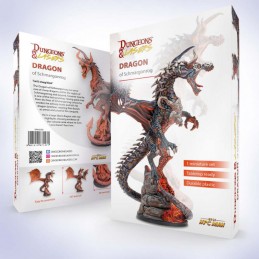 DM VAULT DUNGEONS AND LASERS DRAGON OF SHMARGONROG XL SIZED MINIATURE